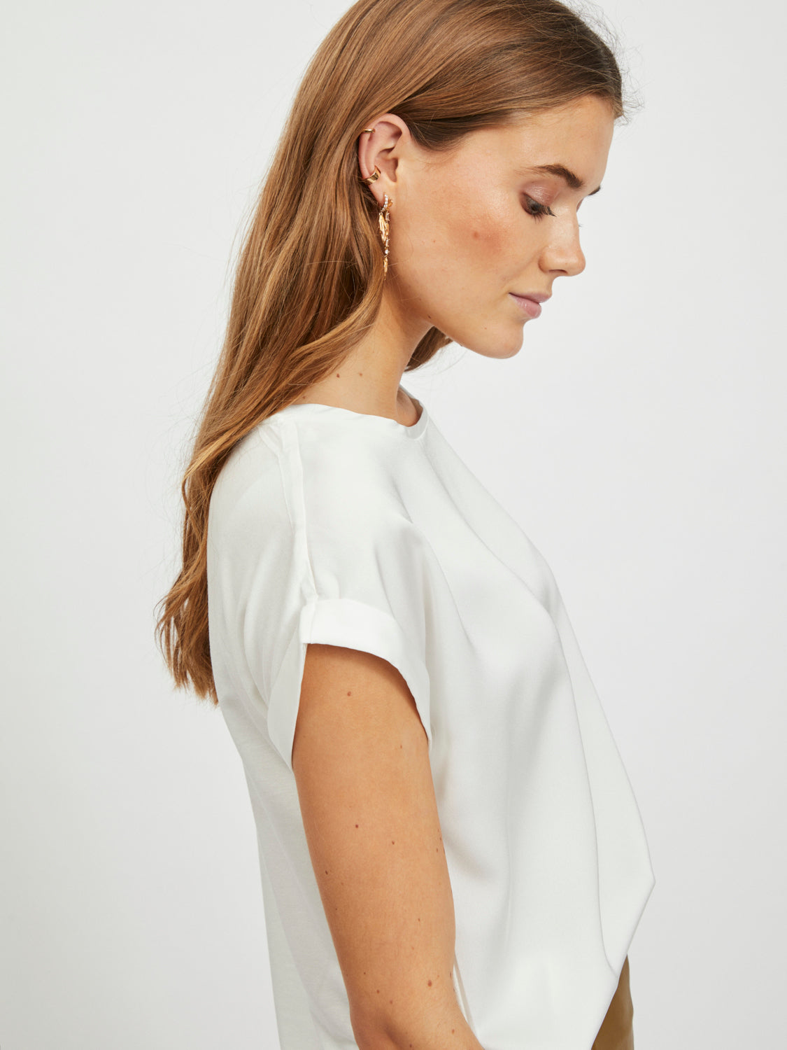 VIELLETTE T-shirts & Tops - snow white